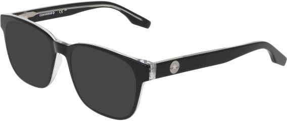 Converse CV5136 sunglasses in Black/Crystal Laminate