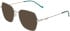 DKNY DK3010 sunglasses in Satin Silver