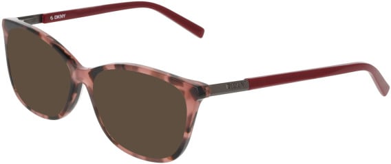 DKNY DK5090-55 sunglasses in Rose Tortoise