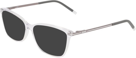 DKNY DK7014 sunglasses in Crystal Clear