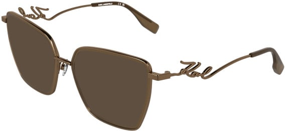 Karl Lagerfeld KL364 sunglasses in Amber Gold