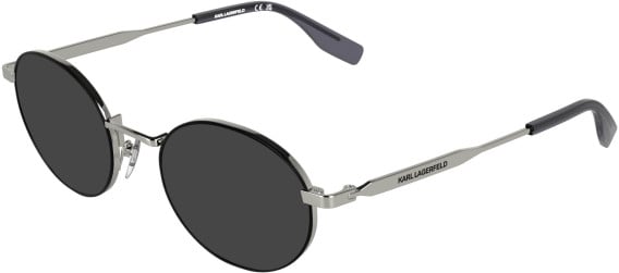 Karl Lagerfeld KL369 sunglasses in Silver/Black