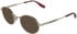 Karl Lagerfeld KL369 sunglasses in Light Gold/Burgundy