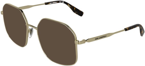 Karl Lagerfeld KL371 sunglasses in Gold Shiny