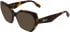 Karl Lagerfeld KL6229 sunglasses in Black/Dark Tortoise