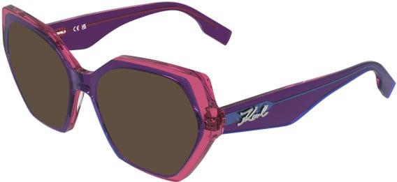 Karl Lagerfeld KL6229 sunglasses in Violet/Rose
