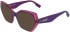 Karl Lagerfeld KL6229 sunglasses in Violet/Rose