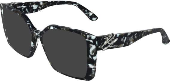 Karl Lagerfeld KL6241 sunglasses in Marble Black