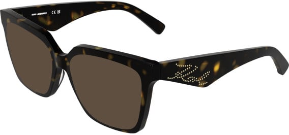 Karl Lagerfeld KL6250 sunglasses in Dark Tortoise
