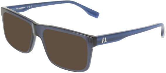 Karl Lagerfeld KL6278 sunglasses in Transparent Dark Blue
