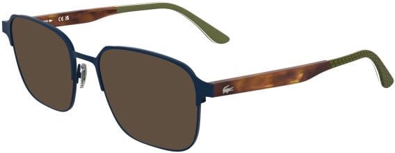 Lacoste L2313 sunglasses in Matte Blue
