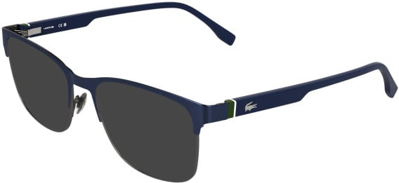 Lacoste L2319-54 sunglasses in Matte Blue
