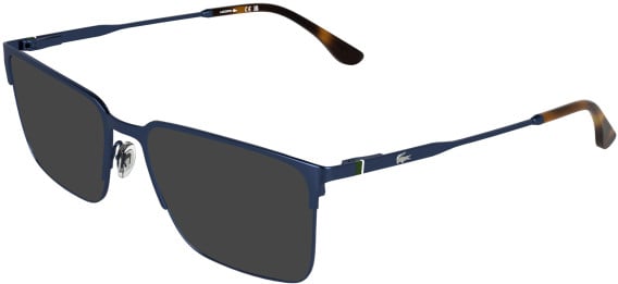 Lacoste L2321 sunglasses in Matte Blue