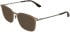 Lacoste L2325 sunglasses in Matte Amber Gold