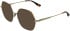 Lacoste L2327 sunglasses in Gold Havana