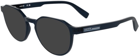 Lacoste L2980 N sunglasses in Transparent Blue