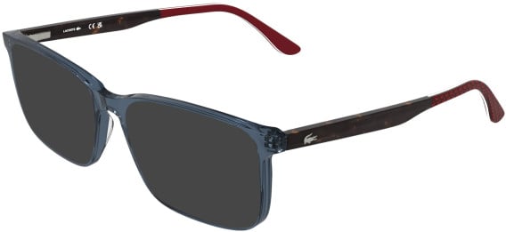 Lacoste L2993-54 sunglasses in Transparent Navy