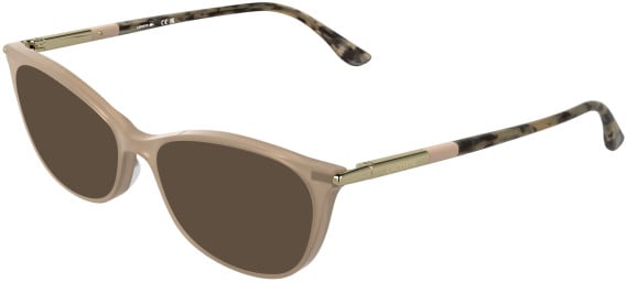 Lacoste L2999 sunglasses in Blush
