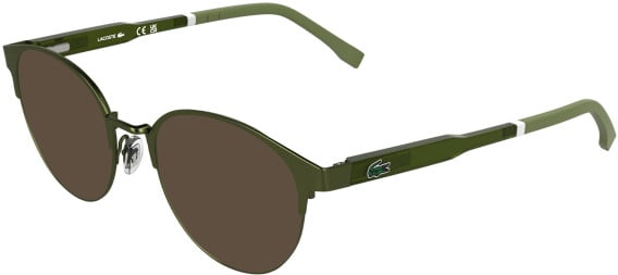 Lacoste L3115 sunglasses in Matte Khaki