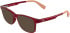 Lacoste L3663 sunglasses in Transparent Red Lumi