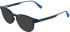Lacoste L3666 sunglasses in Transparent Blue