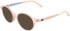Lacoste L3668 sunglasses in Transparent Peach Lumi