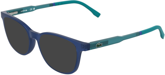 Lacoste L3669-49 sunglasses in Transparent Blue Lumi