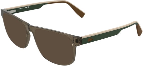 Lacoste L4011 sunglasses in Transparent Brown