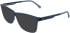 Lacoste L4013-58 sunglasses in Transparent Blue