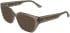 Lacoste L4014 sunglasses in Transparent Taupe