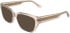 Lacoste L4014 sunglasses in Transparent Peach
