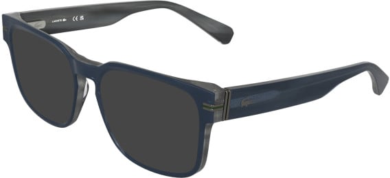 Lacoste L4016 sunglasses in Striped Blue