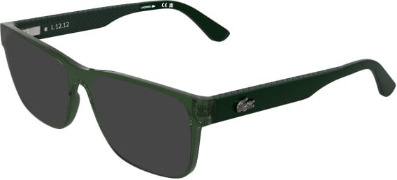 Lacoste L4026 sunglasses in Transparent Green