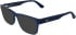 Lacoste L4026 sunglasses in Transparent Blue
