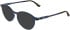 Lacoste L4027 sunglasses in Transparent Blue