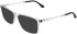 Lacoste L4028-57 sunglasses in Clear
