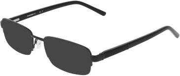 Marchon NYC M-2046 sunglasses in Satin Black