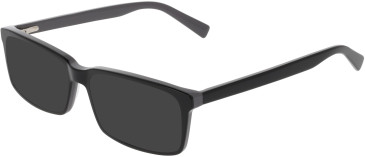 Marchon NYC M-3034 sunglasses in Black/Grey Laminate