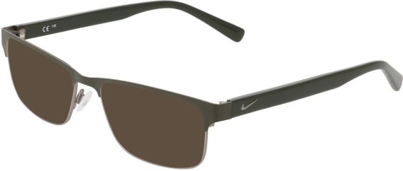 NIKE 1002C-52 sunglasses in Matte Cargo Khaki/Gunmetal