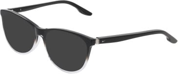 NIKE 5070 sunglasses in Black/Clear Gradient