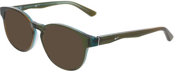 NIKE 7182 sunglasses in Olive/Blue Laminate