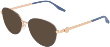 Converse CV1040 sunglasses in Armor Blue/Satin Gold