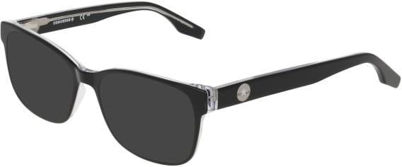 Converse CV5137 sunglasses in Black/Crystal Laminate