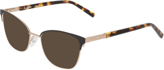 DKNY DK1041 sunglasses in Black/Champagne