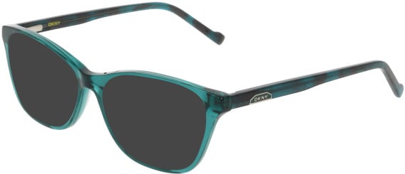 DKNY DK5100 sunglasses in Crystal Turquoise