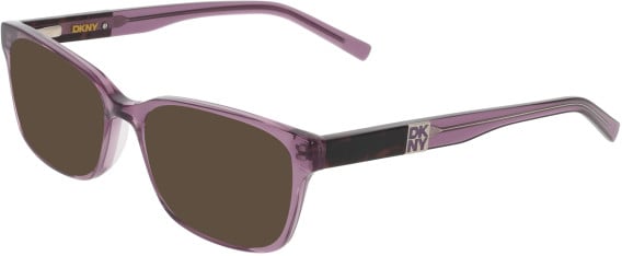 DKNY DK5102 sunglasses in Crystal Plum