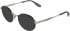 Karl Lagerfeld KL369 sunglasses in Silver/Black
