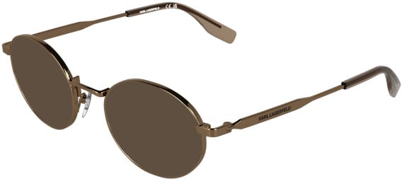Karl Lagerfeld KL369 sunglasses in Amber Gold/Brown