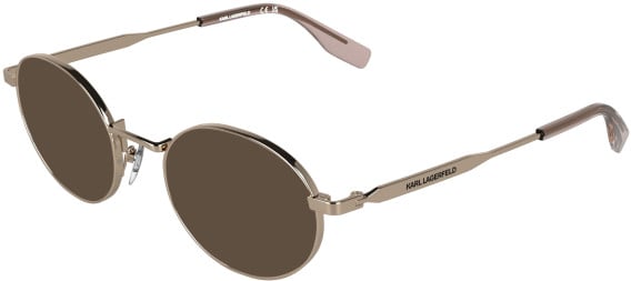 Karl Lagerfeld KL369 sunglasses in Rose Gold/Nude