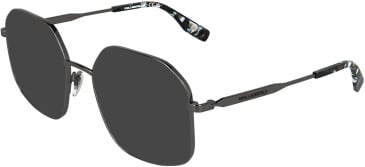 Karl Lagerfeld KL371 sunglasses in Dark Ruthenium Shiny